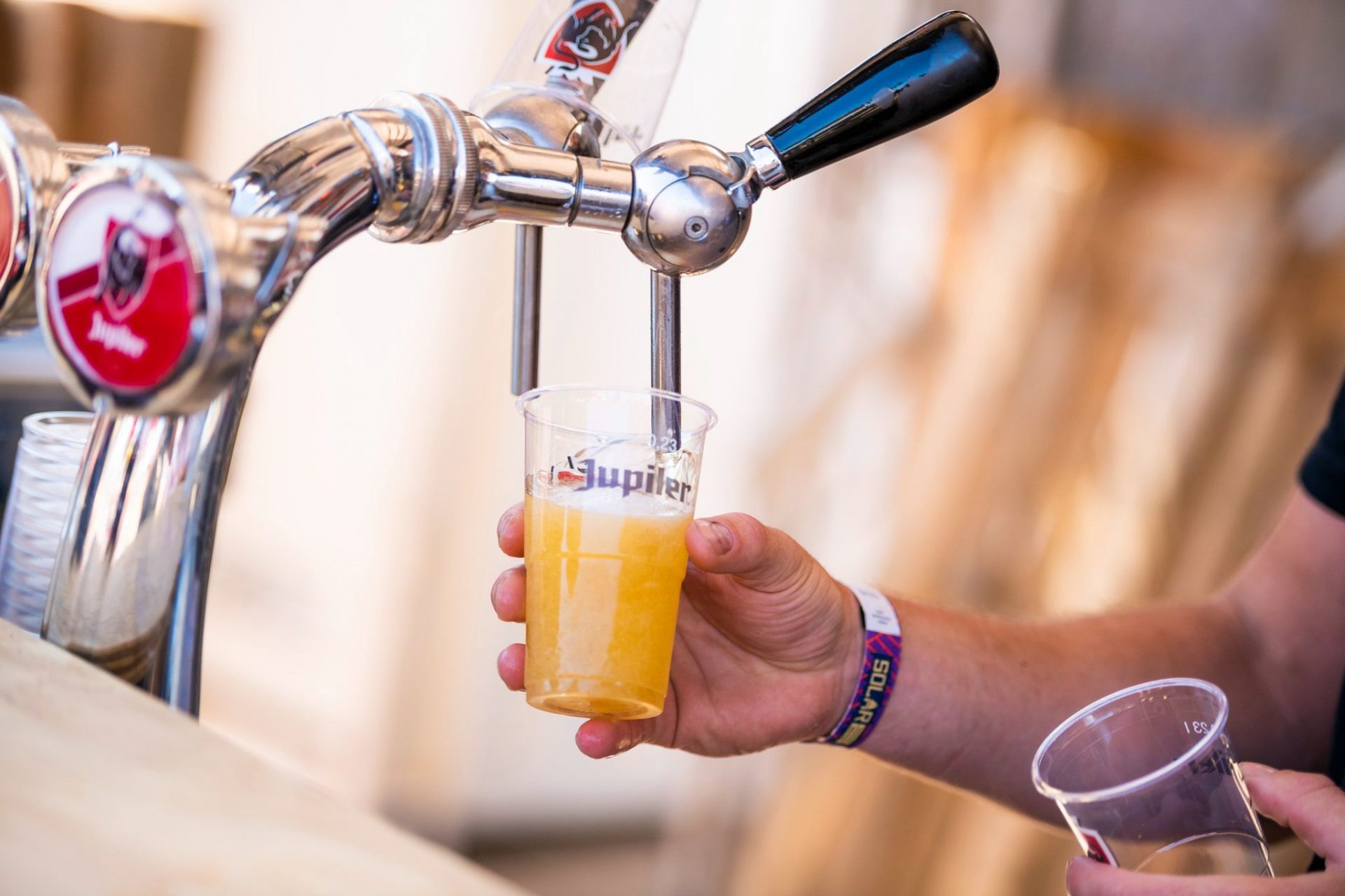 Merkactivatie Jupiler BBQ Solar 2019 biertap