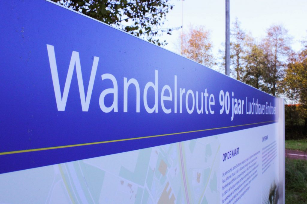 Eindhoven Airport 90 jaar wandelroute